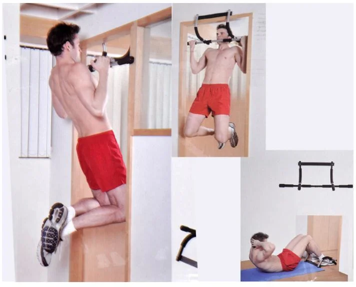 3 in 1 Indoor Doorway Home Portable Gym Chin-up for Upper Body Workout Sit up Pull up Bar